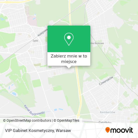 Mapa VIP Gabinet Kosmetyczny