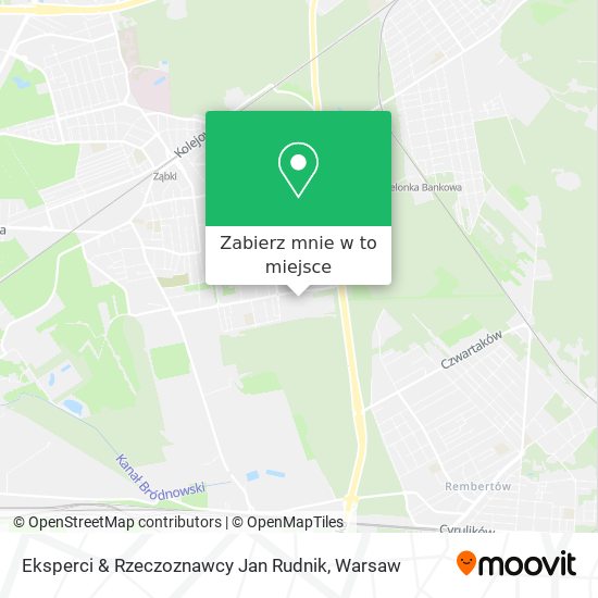 Mapa Eksperci & Rzeczoznawcy Jan Rudnik