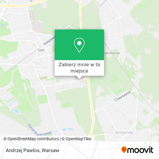 Mapa Andrzej Pawlos