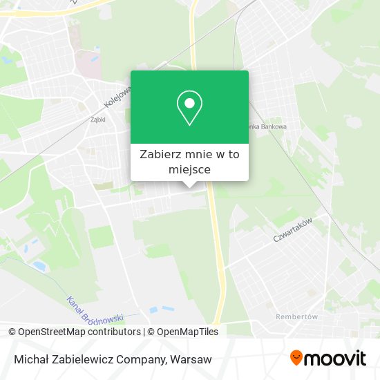 Mapa Michał Zabielewicz Company