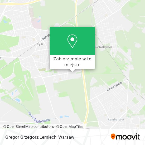 Mapa Gregor Grzegorz Lemiech