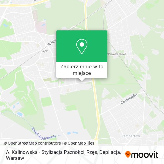 Mapa A. Kalinowska - Stylizacja Paznokci, Rzęs, Depilacja