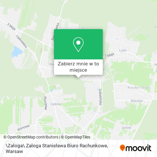 Mapa \Załoga\ Załoga Stanisława Biuro Rachunkowe