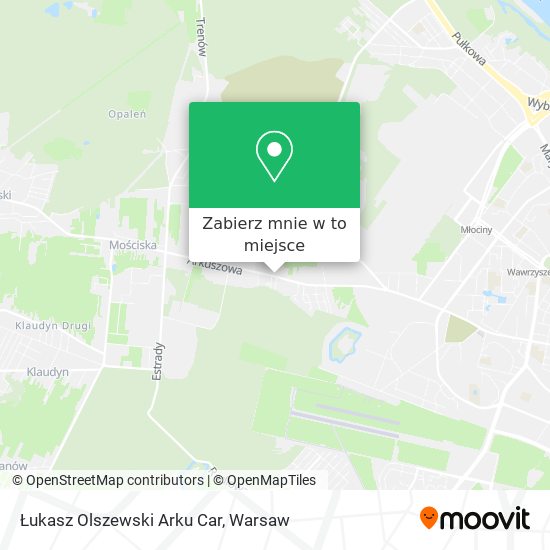 Mapa Łukasz Olszewski Arku Car