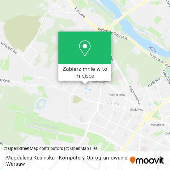 Mapa Magdalena Kusińska - Komputery, Oprogramowanie