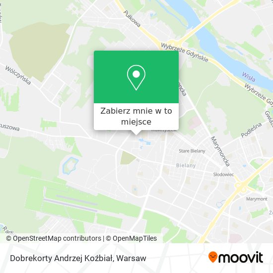 Mapa Dobrekorty Andrzej Koźbiał