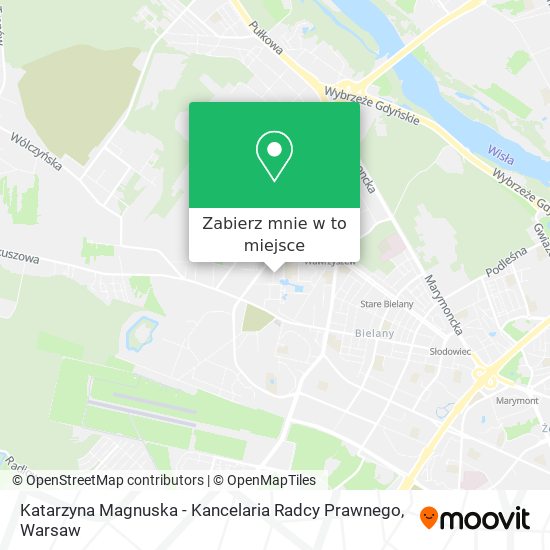 Mapa Katarzyna Magnuska - Kancelaria Radcy Prawnego