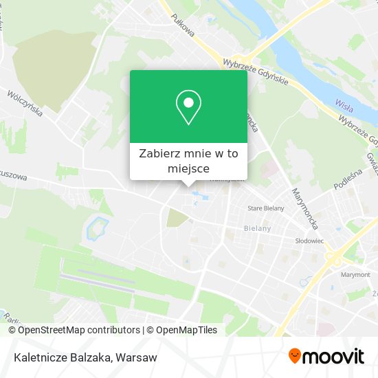 Mapa Kaletnicze Balzaka