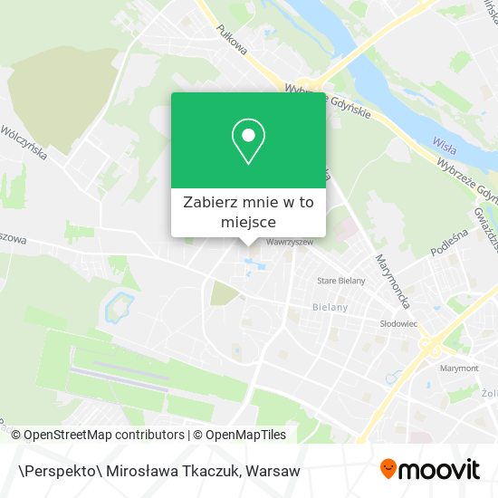 Mapa \Perspekto\ Mirosława Tkaczuk