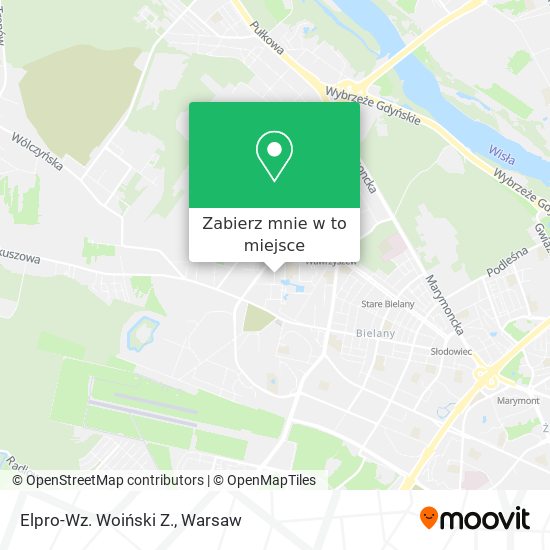 Mapa Elpro-Wz. Woiński Z.