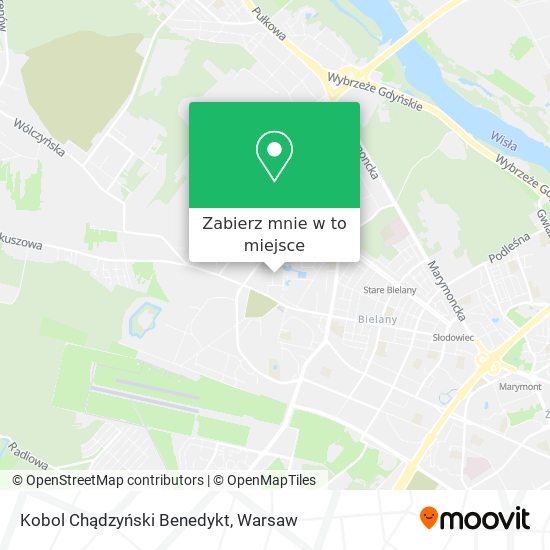 Mapa Kobol Chądzyński Benedykt