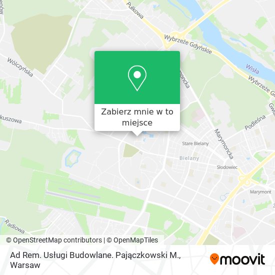 Mapa Ad Rem. Usługi Budowlane. Pajączkowski M.