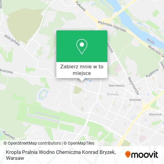 Mapa Kropla Pralnia Wodno Chemiczna Konrad Bryzek