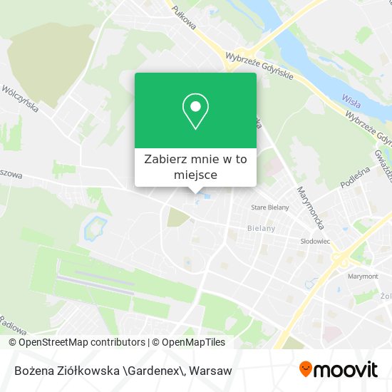 Mapa Bożena Ziółkowska \Gardenex\