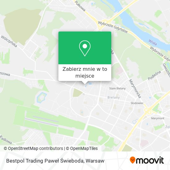 Mapa Bestpol Trading Paweł Świeboda