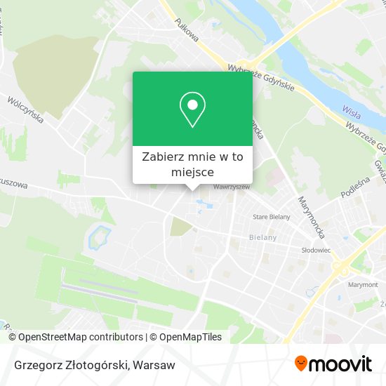 Mapa Grzegorz Złotogórski