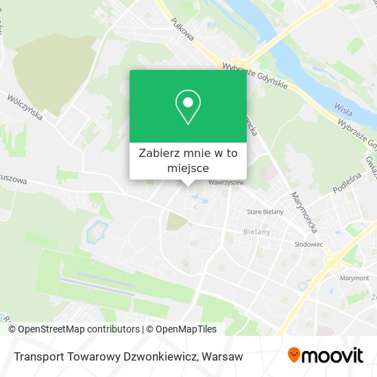 Mapa Transport Towarowy Dzwonkiewicz