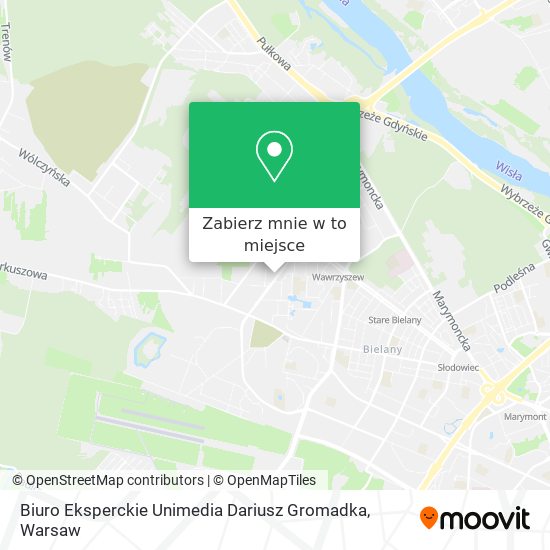 Mapa Biuro Eksperckie Unimedia Dariusz Gromadka