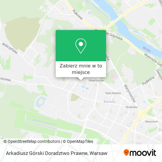 Mapa Arkadiusz Górski Doradztwo Prawne