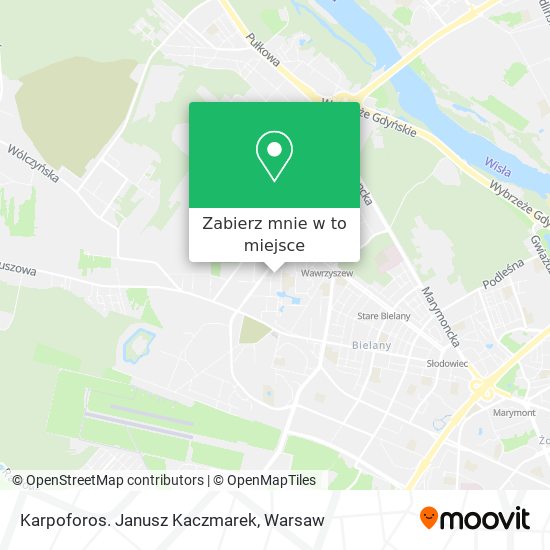 Mapa Karpoforos. Janusz Kaczmarek