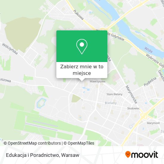 Mapa Edukacja i Poradnictwo