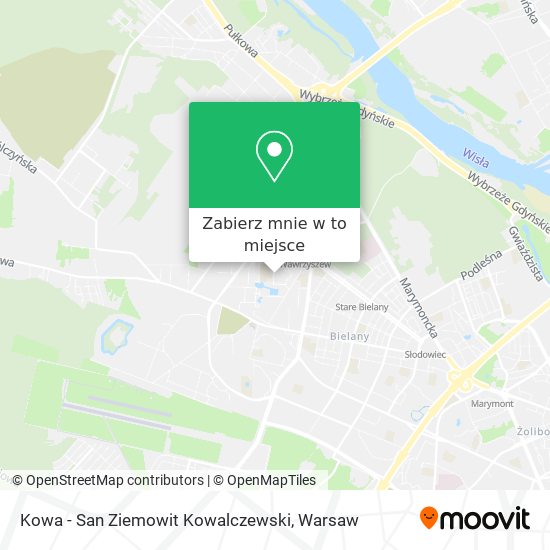 Mapa Kowa - San Ziemowit Kowalczewski