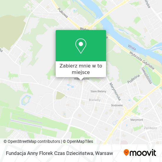 Mapa Fundacja Anny Florek Czas Dzieciństwa