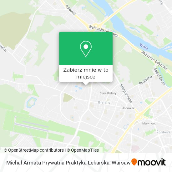 Mapa Michał Armata Prywatna Praktyka Lekarska