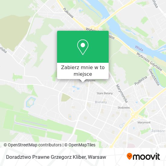 Mapa Doradztwo Prawne Grzegorz Kliber