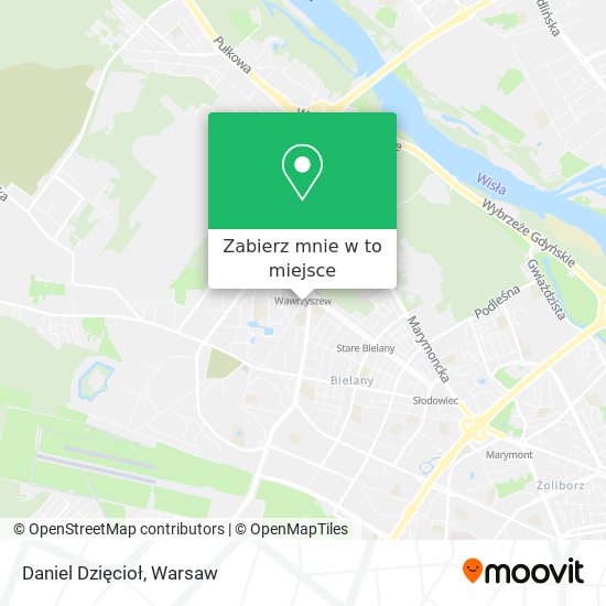 Mapa Daniel Dzięcioł