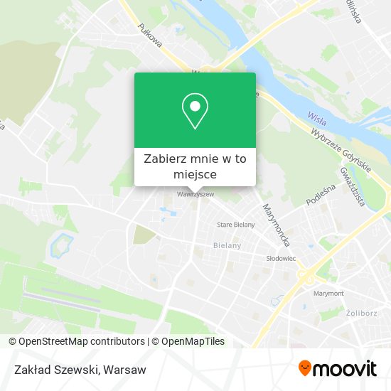 Mapa Zakład Szewski