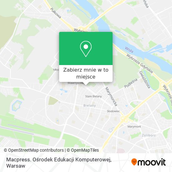 Mapa Macpress. Ośrodek Edukacji Komputerowej