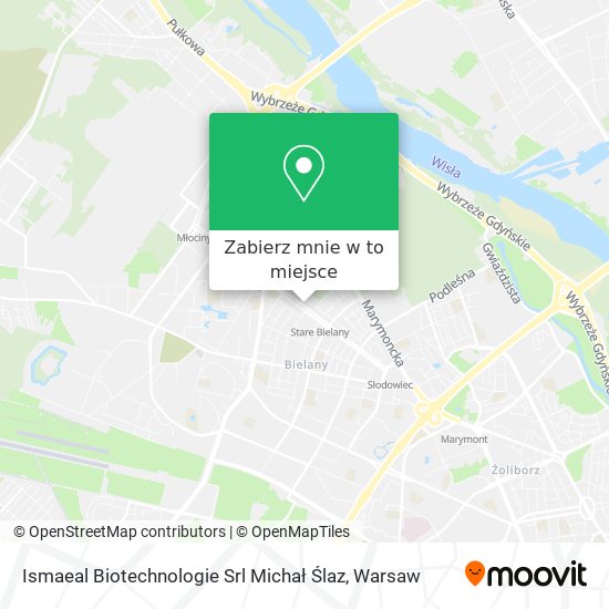 Mapa Ismaeal Biotechnologie Srl Michał Ślaz