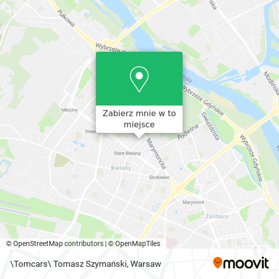 Mapa \Tomcars\ Tomasz Szymański