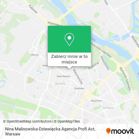 Mapa Nina Malinowska-Dziewięcka Agencja Profi Act