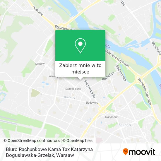 Mapa Biuro Rachunkowe Kama Tax Katarzyna Bogusławska-Grzelak