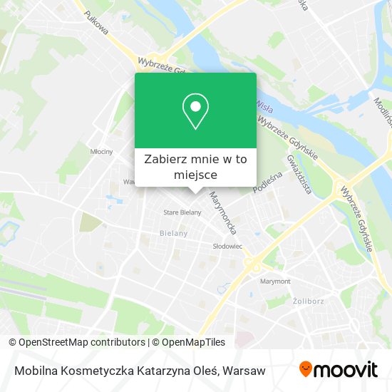 Mapa Mobilna Kosmetyczka Katarzyna Oleś