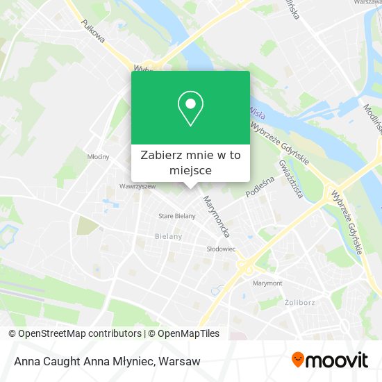 Mapa Anna Caught Anna Młyniec