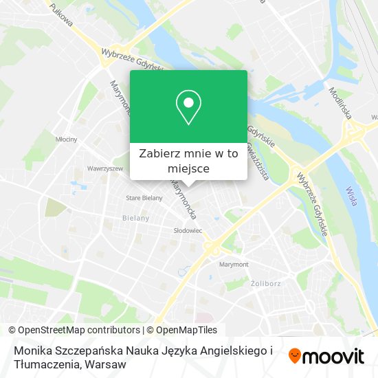 Mapa Monika Szczepańska Nauka Języka Angielskiego i Tłumaczenia