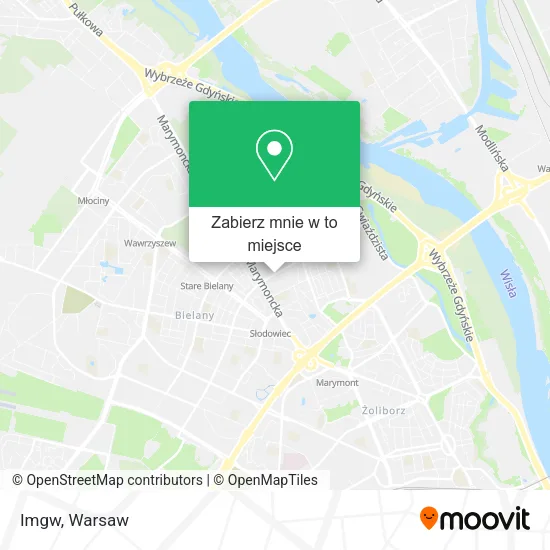 Mapa Imgw