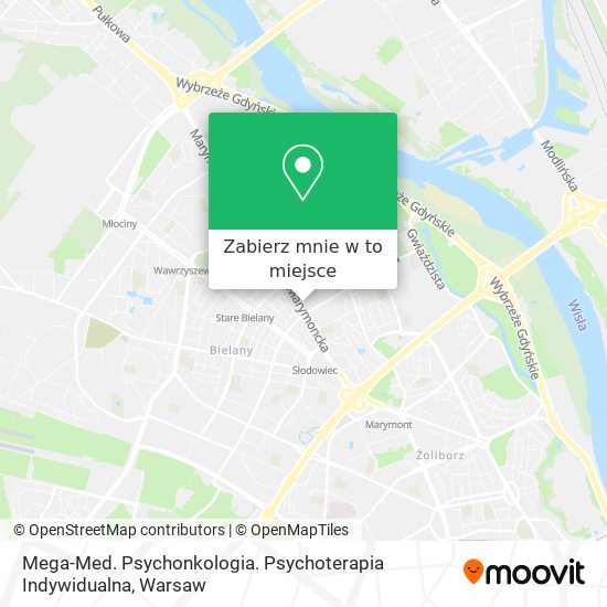 Mapa Mega-Med. Psychonkologia. Psychoterapia Indywidualna