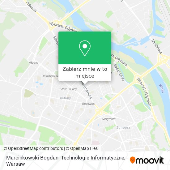 Mapa Marcinkowski Bogdan. Technologie Informatyczne