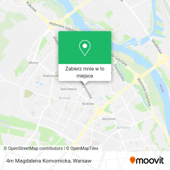 Mapa 4m Magdalena Komornicka