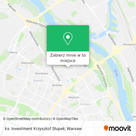 Mapa ks. Investment Krzysztof Słupek