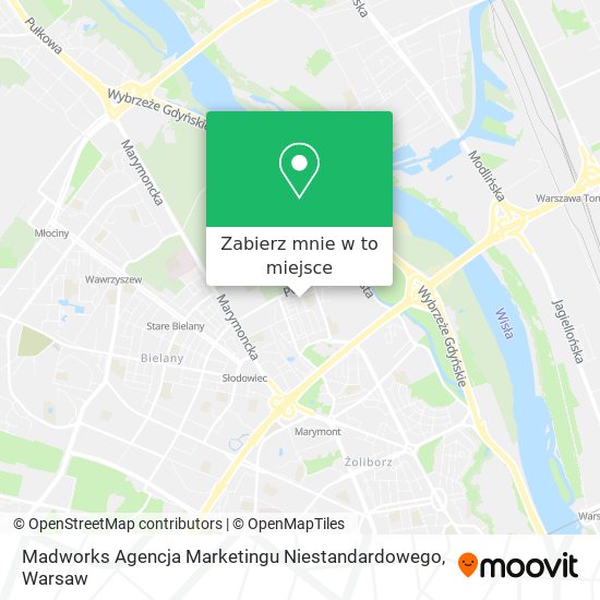 Mapa Madworks Agencja Marketingu Niestandardowego