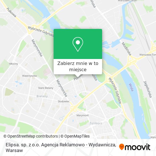 Mapa Elipsa. sp. z o.o. Agencja Reklamowo - Wydawnicza