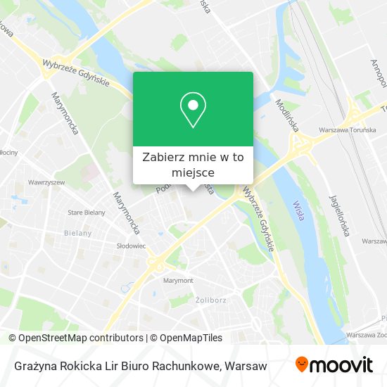 Mapa Grażyna Rokicka Lir Biuro Rachunkowe