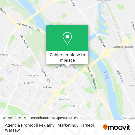 Mapa Agencja Promocji Reklamy i Marketingu Karneol