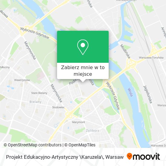 Mapa Projekt Edukacyjno-Artystyczny \Karuzela\