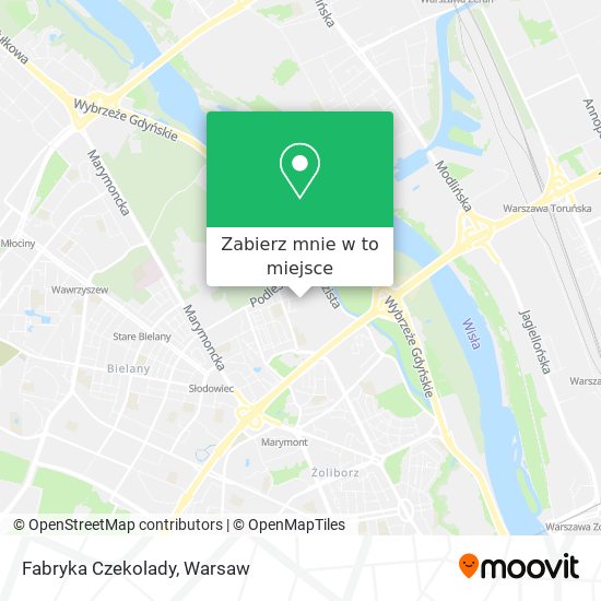 Mapa Fabryka Czekolady